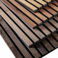 Acoustic Panel Natural Wood Veneer UV Coating