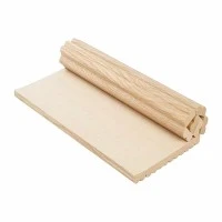 Rounded Edge Wallboard PVC Tech Wood Veneer